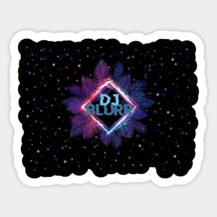 BLuRR Galaxy Print Sticker